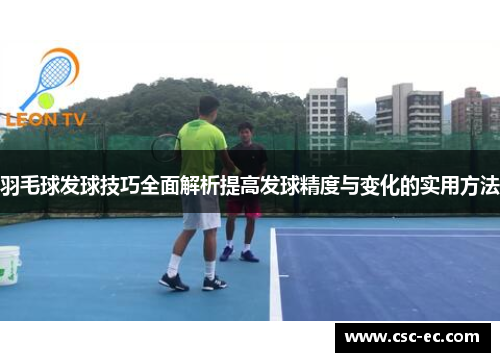 羽毛球发球技巧全面解析提高发球精度与变化的实用方法